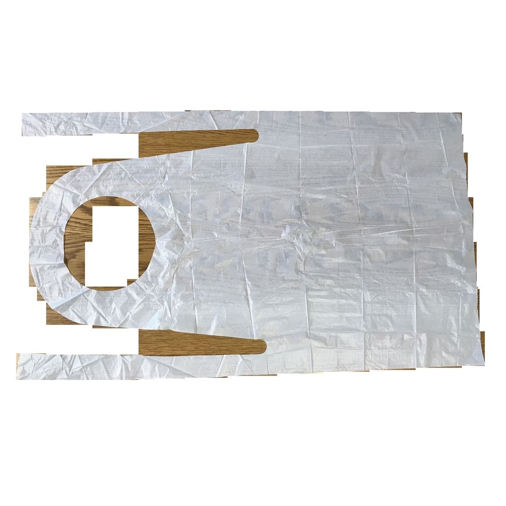 KingSeal Large Polyethylene Disposable Apron, 28 x 46 inch -- 500 per case