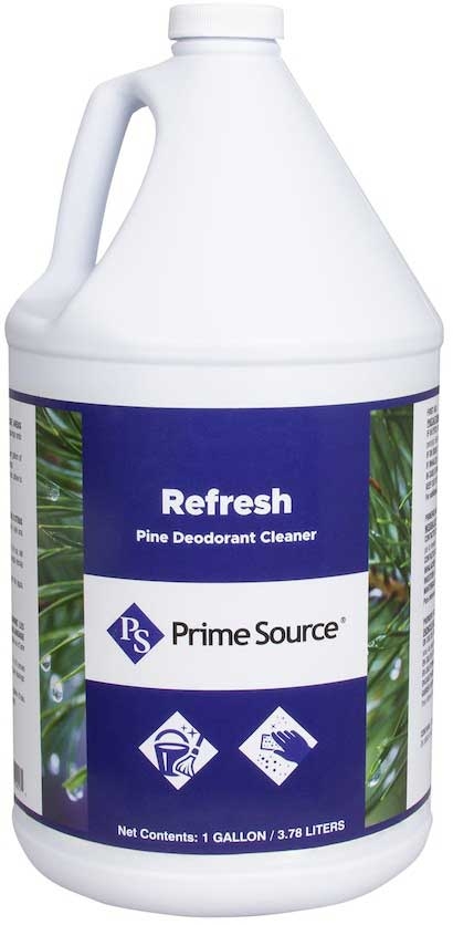 Midlab Prime Source Refresh Yellow Pine Deodorant Cleaner, 1 Gallon -- 4 per case
