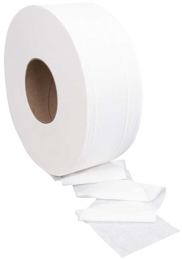 Sofidel Right Choice White 2 Ply Jumbo Roll Towel Toilet Tissue, 9 x 1000 Feet -- 12 per case