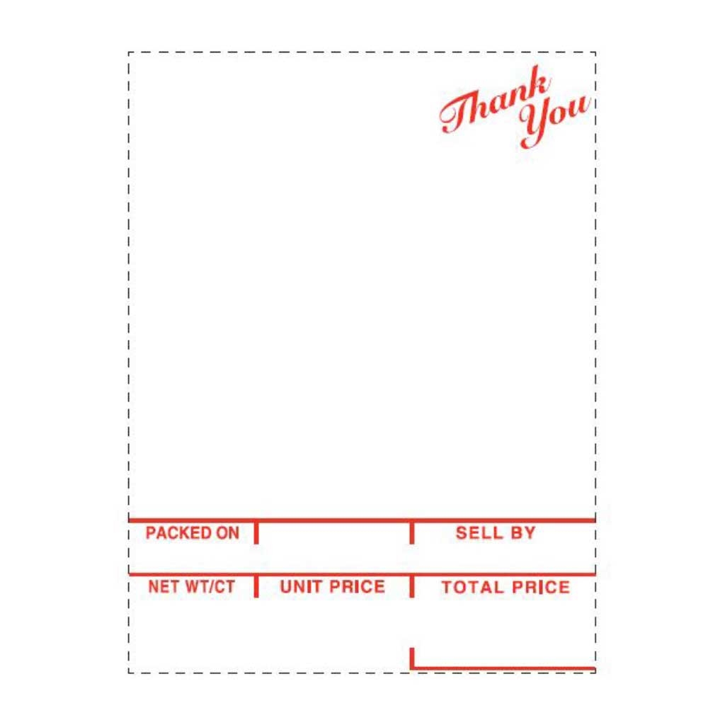 Advanced Labeling Hobart SP 1500 K Scale Label -- 12000 per case