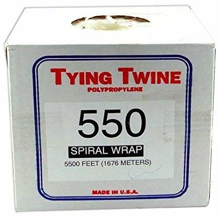 A and A Line and Wire Corp Tie Rite Polypropylene 2 Ply Tying Twine, 5500 Feet -- 4 per case
