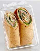 Lacerta Group PET Clear Tamper Evident Sandwich Wrap Container, 13.19 x 5.13 x 2.23 inch -- 280 per case