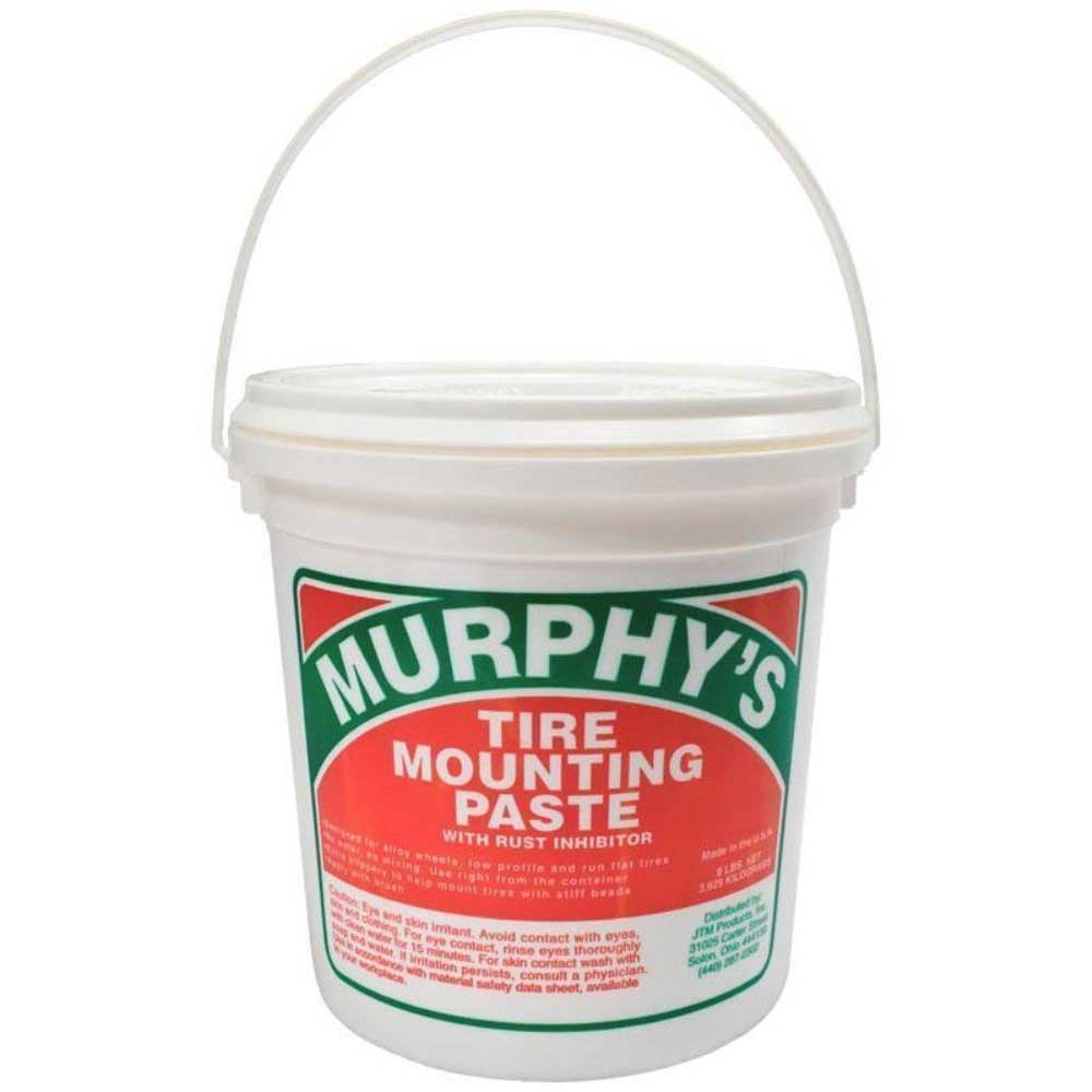 JS Products Tire Mounting White Paste, 8 Pound Bucket -- 4 per case