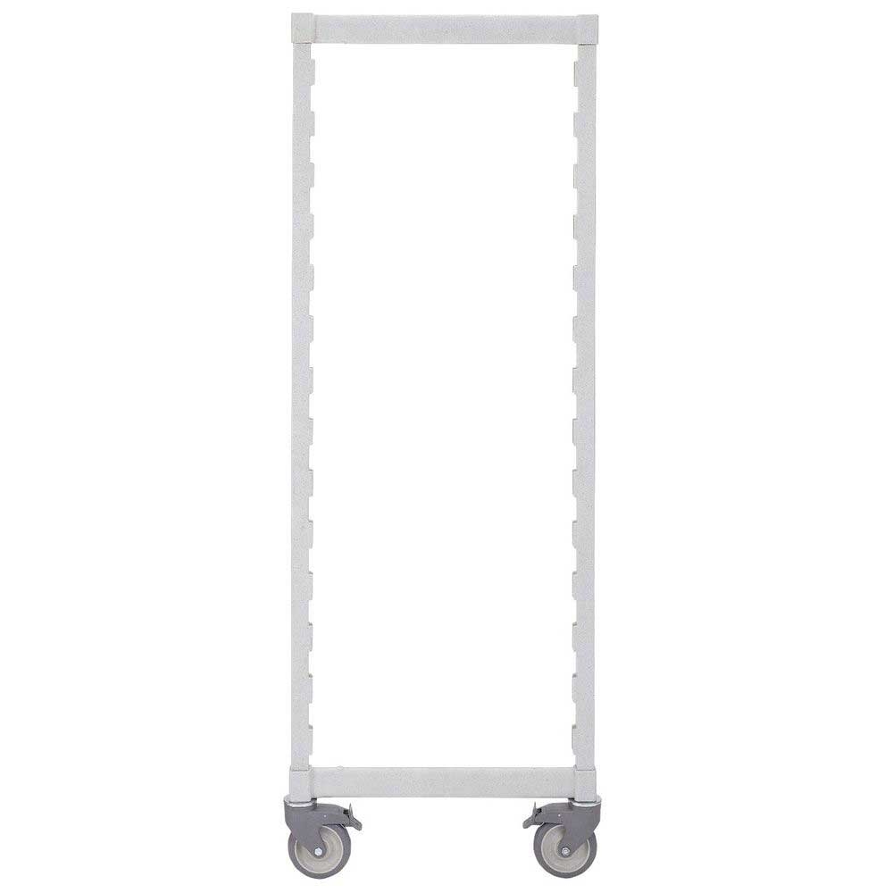 Cambro Camshelving Premium Speckled Gray Standard Mobile Post Kit, 18 x 67 inch