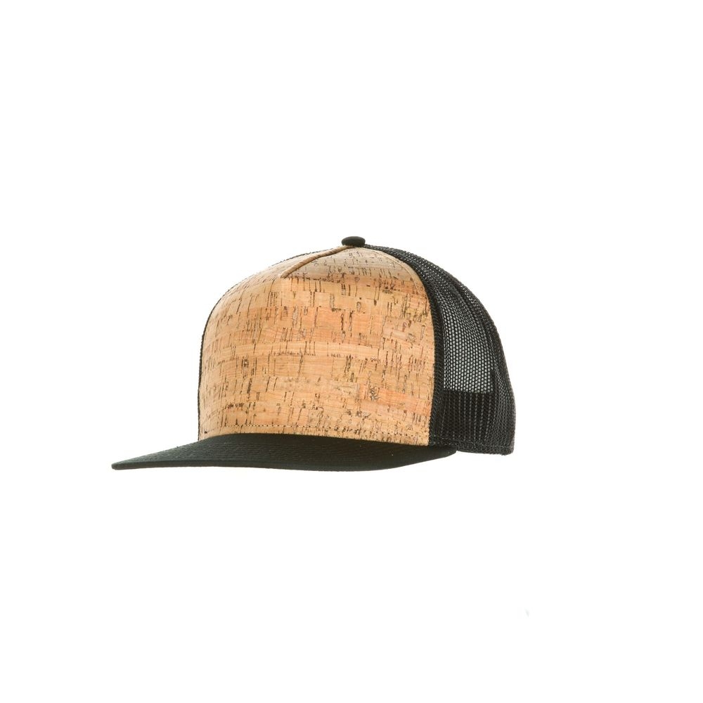 Chef Works Black Small Cork Front Skater Hat