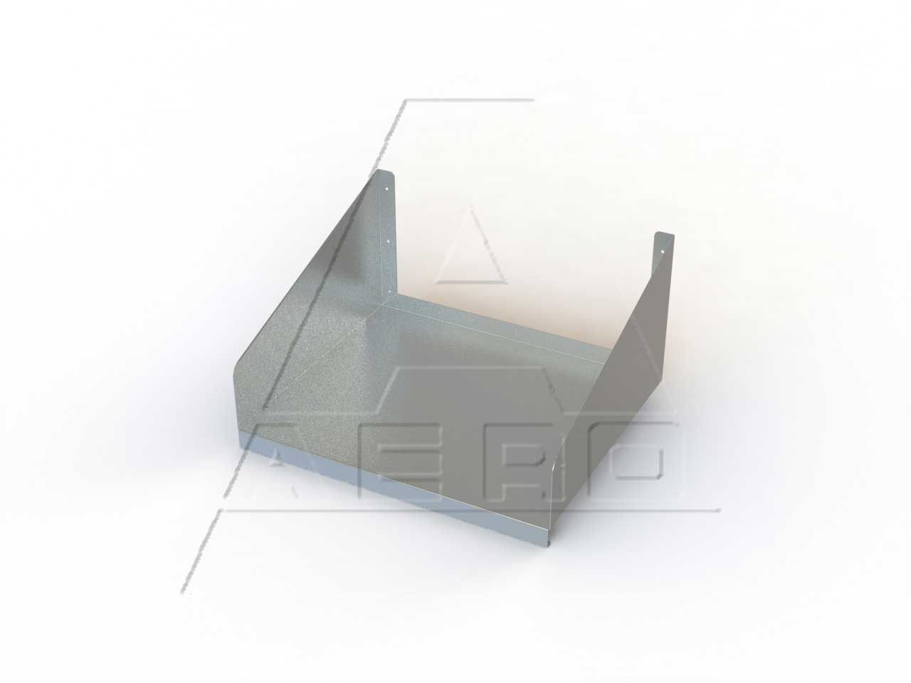 Aero Microwave Shelf, 24 x 18 x 20 inch.