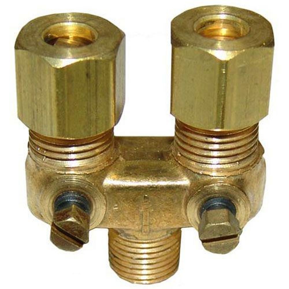 Atosa Dual Pilot Adjustment Valve for Atosa Part Number 301030007, 1/8 inch MPT X 3/16 inch CCT