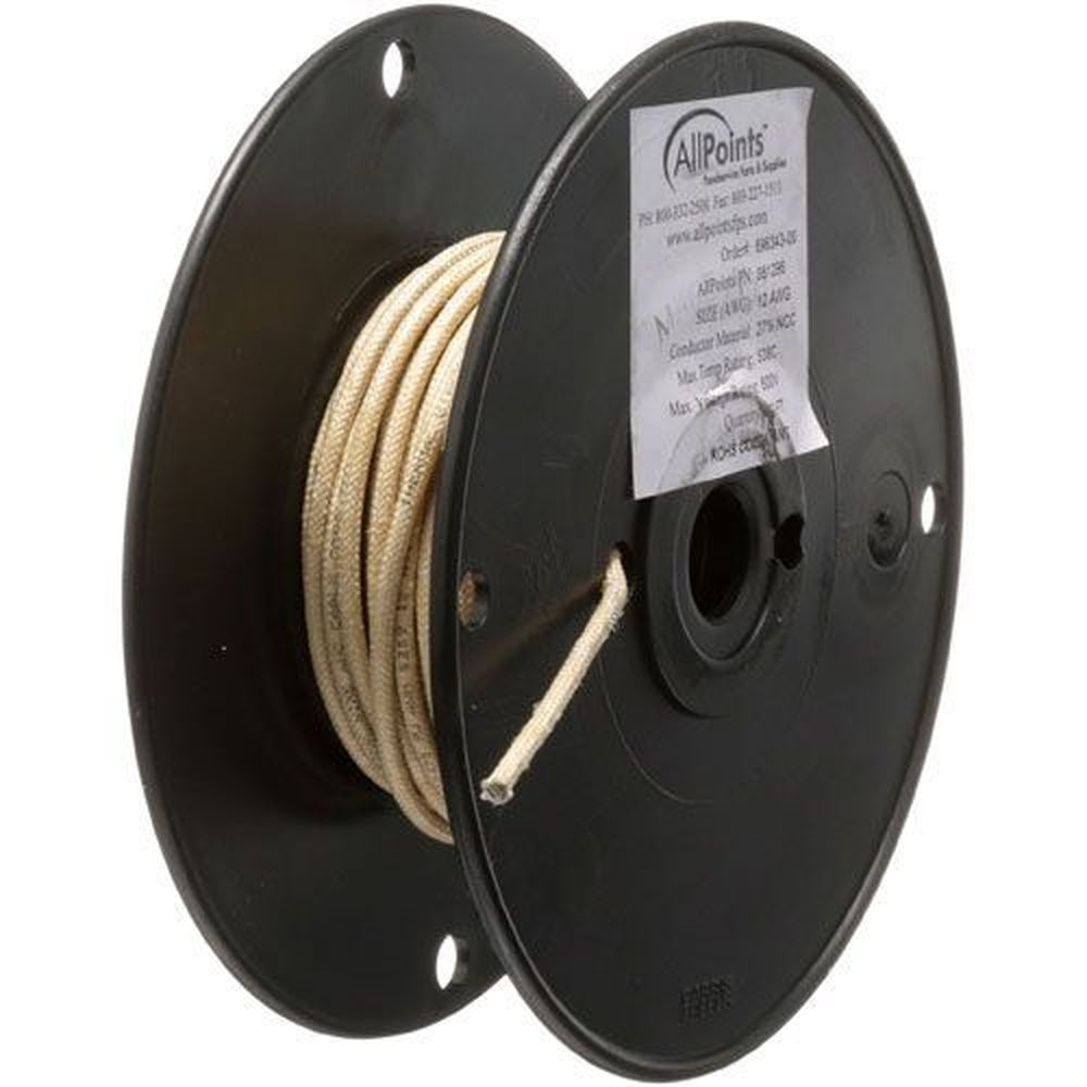 AllPoints High Temperature Wire for AllPoints Part Number 381296, 50 Feet Roll