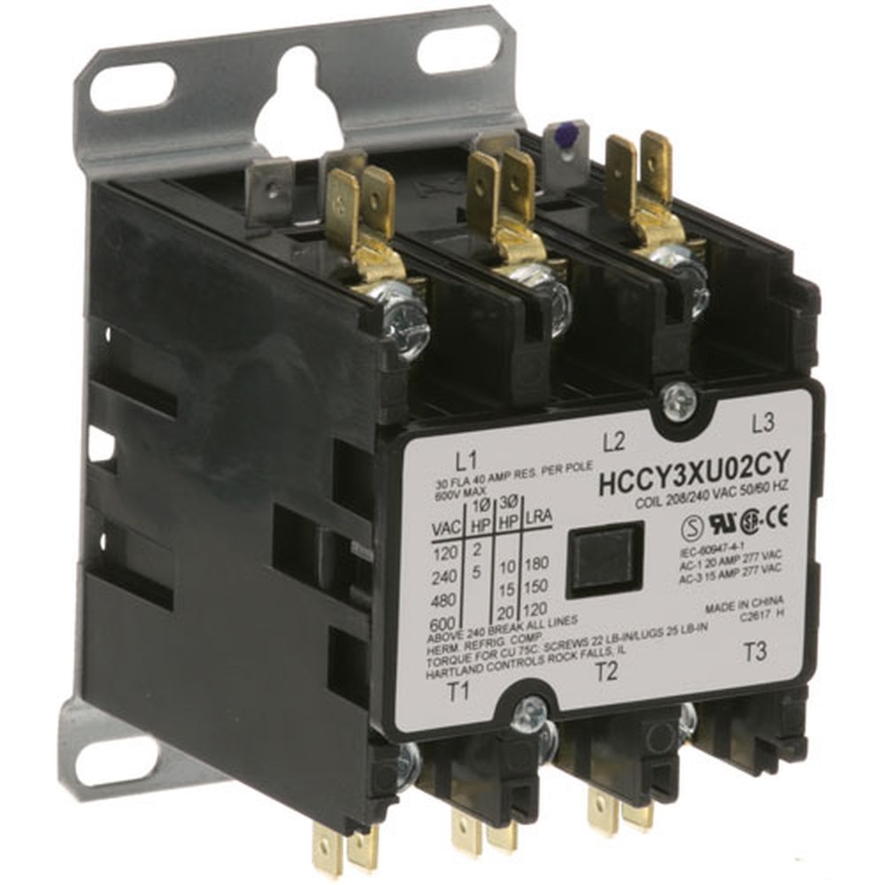 Cleveland CLEKE603902-3 Hartland 208/240 Volt 3-Pole Contactor