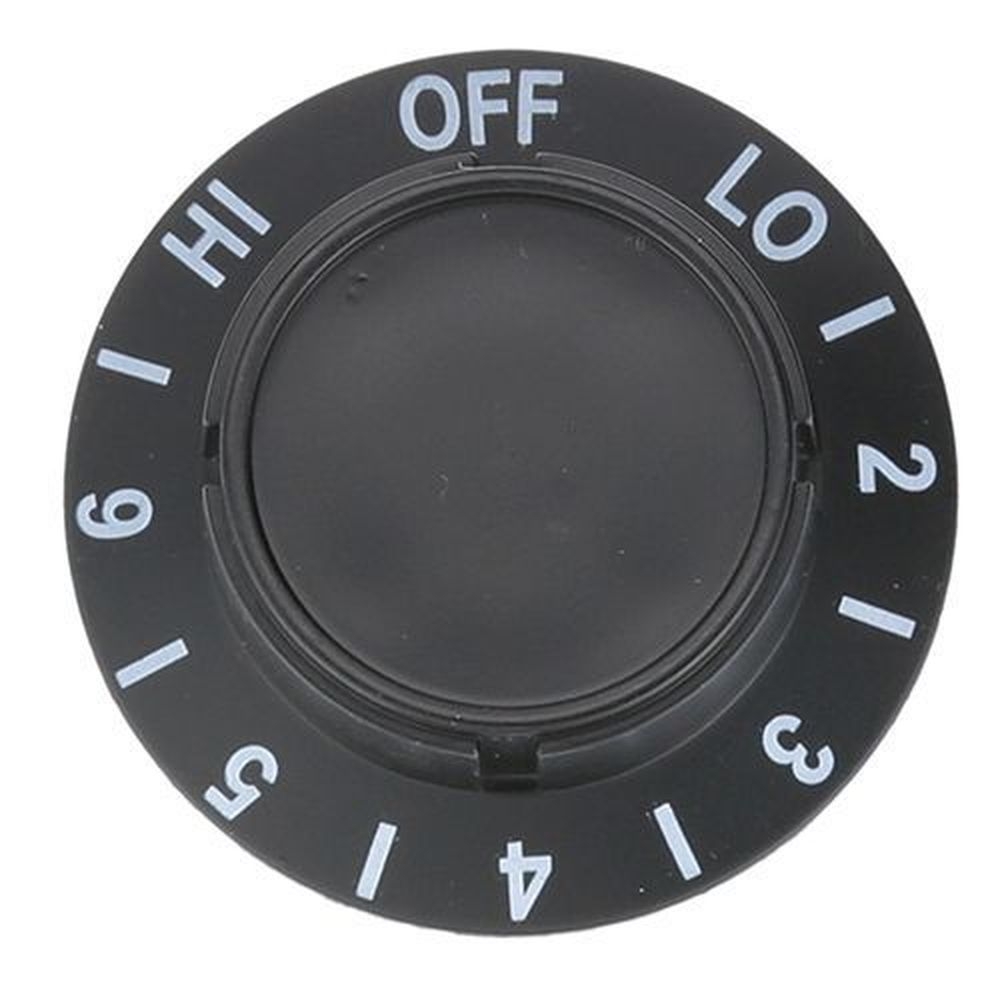 Delfield OFF-LO-1-6-HI Infinite Switch Dial for Delfield Part Number 3234557-S, 2 inch Dia.