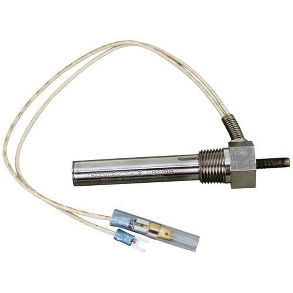 Garland Fenwal Thermostat with Wire Leads for Garland Part Number 8060184, 1/4 inch