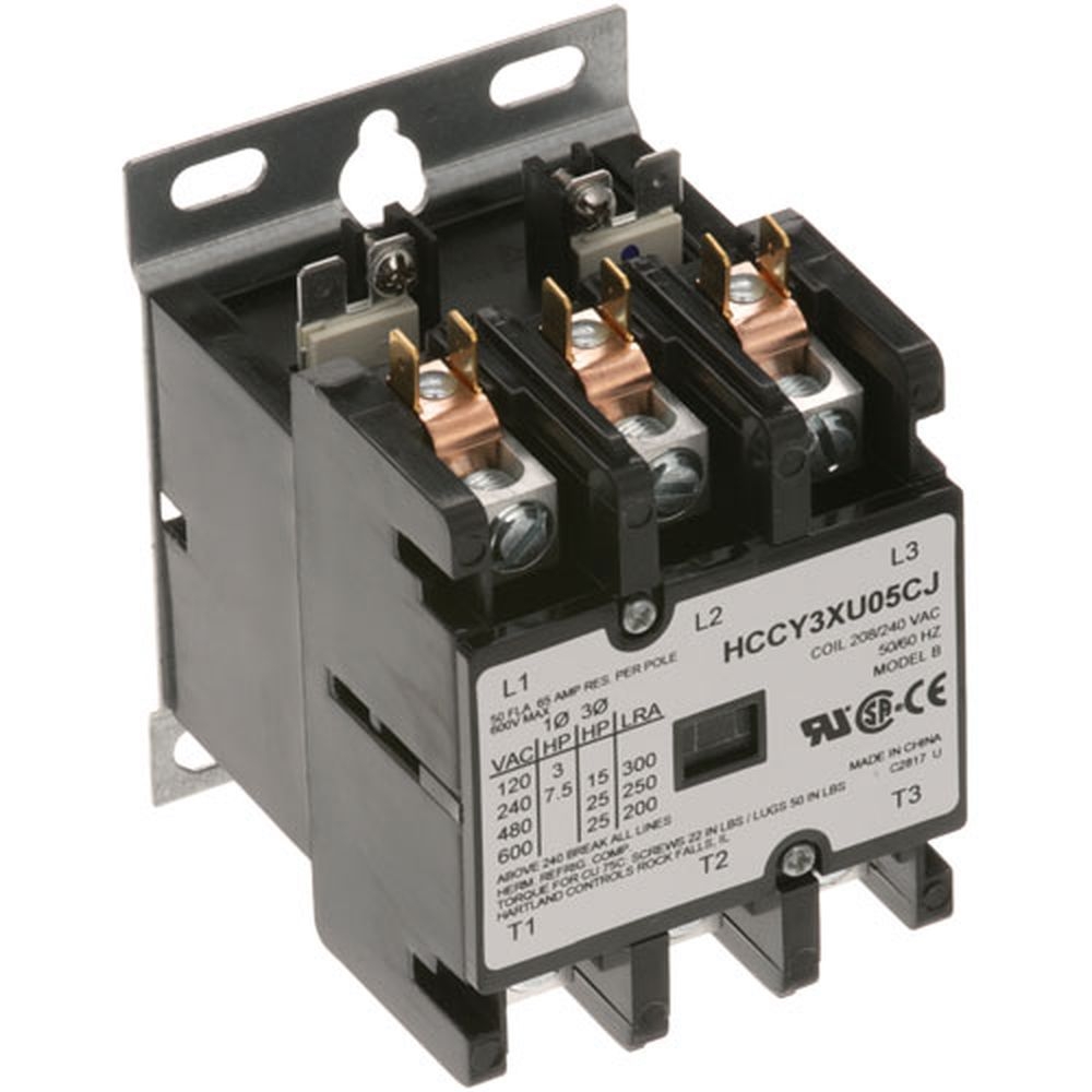 Southbend SOU1173448 Hartland 208/240 Volt 50/65 Amp 3 Pole Contactor
