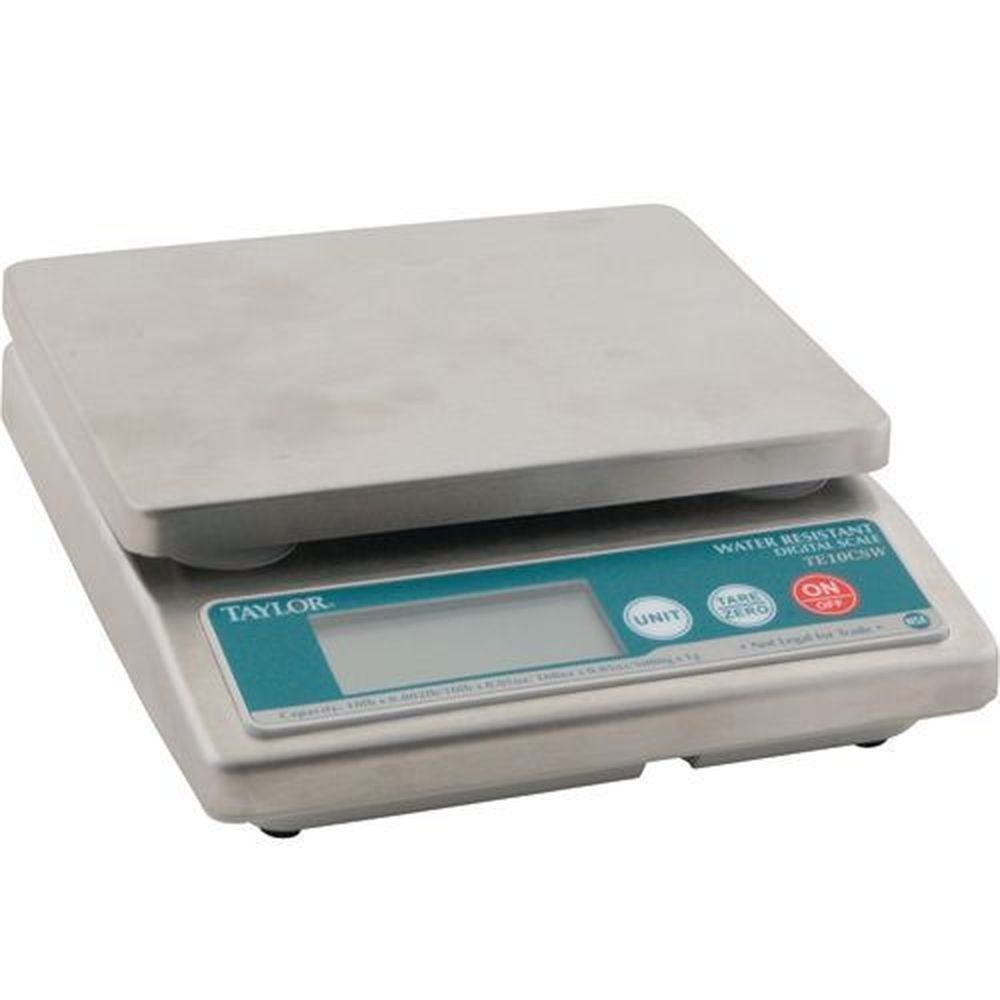 Taylor Precision TE10CSW Digital Portion Scale, 10 Pound x 0.05 Ounce Capacity