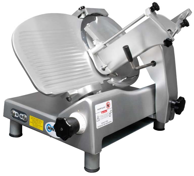 Univex Premium Series 1⁄2 HP Gear Driven Manual Slicer