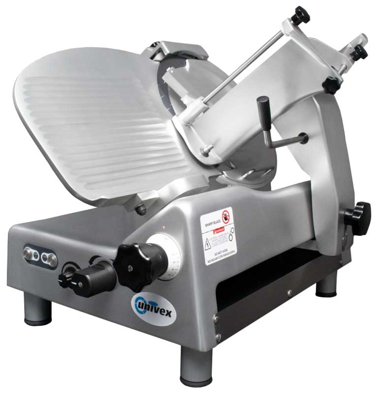 Univex Premium Series 1⁄2 HP Gear Driven Semi Automatic Slicer