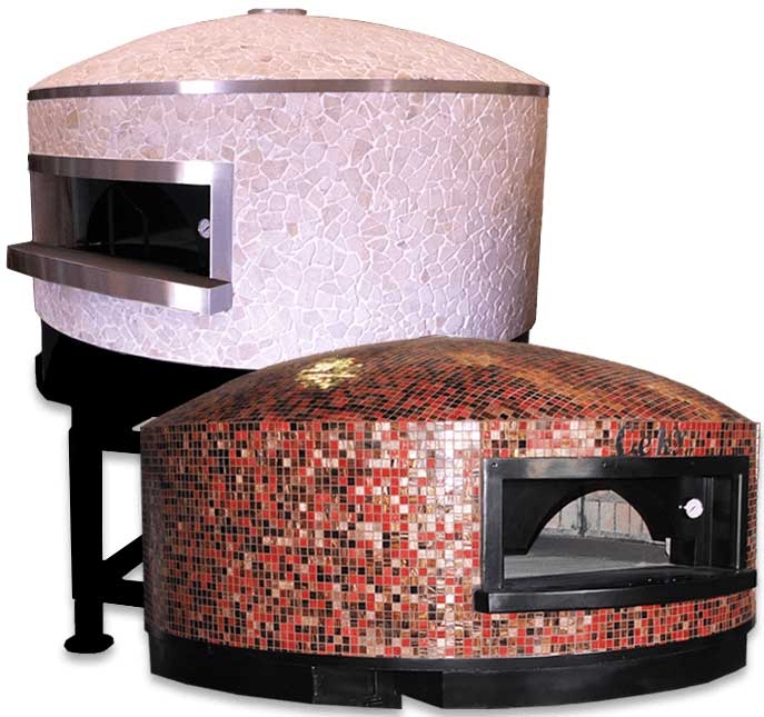 Univex Grand Volta Artisan Stone Hearth 1 Phase 115 Volt Domed/Round Gas Pizza Oven, Five 12 inch Pizza Capacity