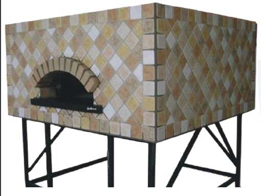 Univex Artisan Stone Hearth 1 Phase 115 Volt Square Gas Pizza Oven, Five 12 inch Pizza Capacity