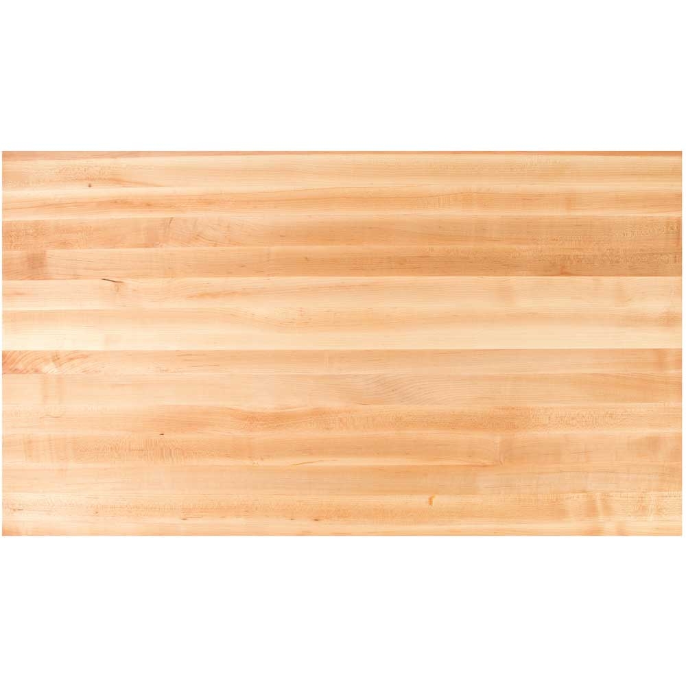 John Boos Oil Finish Hard Rock Maple Ultra Premium Kitchen Island Counter Top, 109 x 27 x 2.25 inch.
