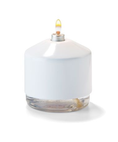 Hollowick Midsize Gala White Cover Only, 1 9/16 x 2 1/8 x 2 1/8 inch.