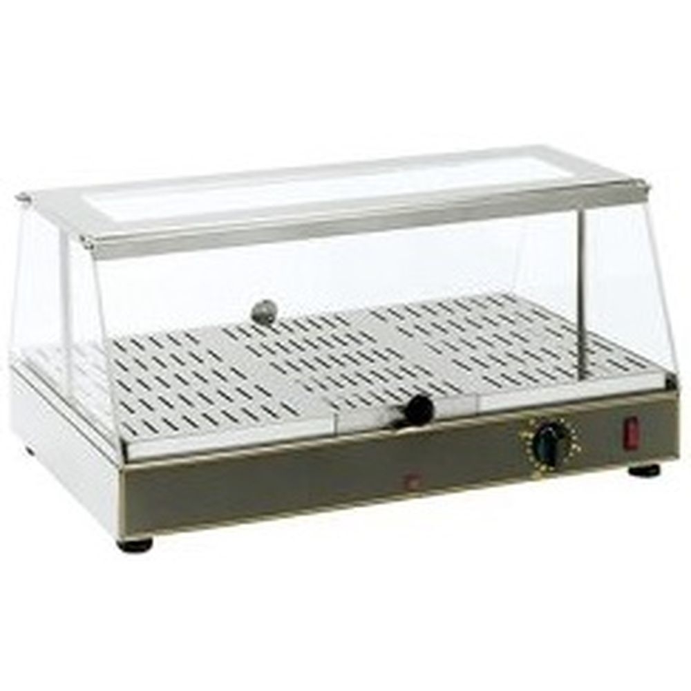 Equipex Roller Grill Top Gonagain Countertop 1 Shelf Display Warmer