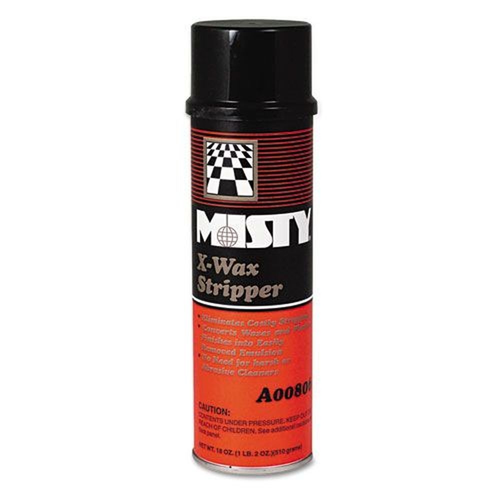 Misty X-Wax Floor Stripper, 18 Ounce Aerosol Spray