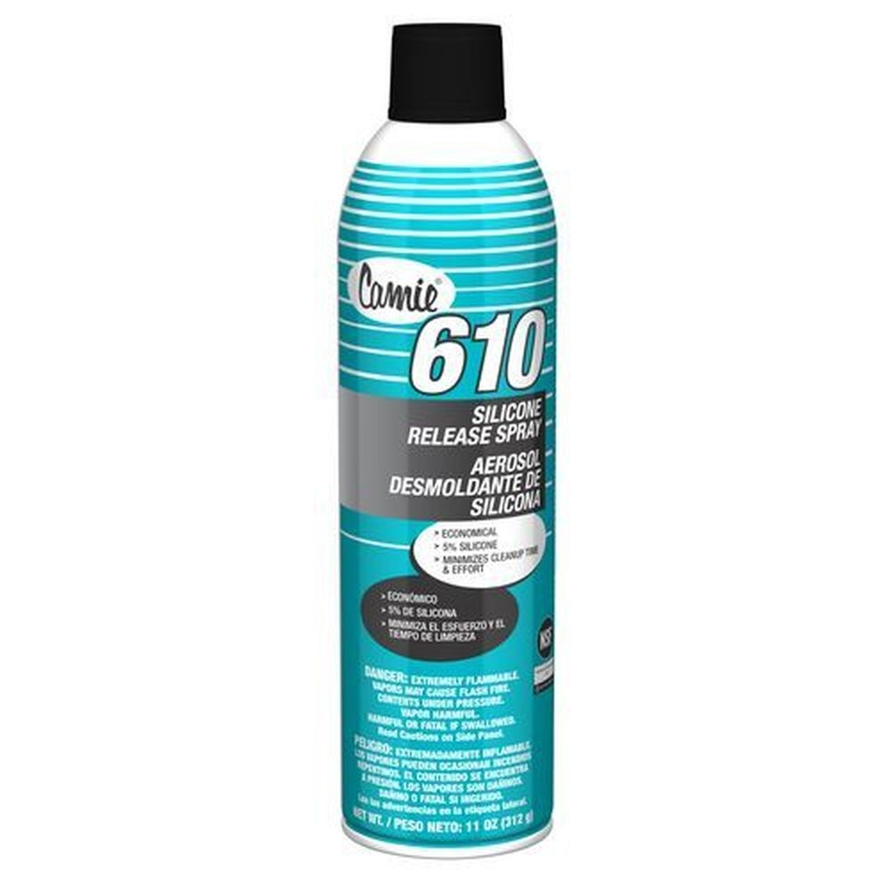 Camie 610 Silicone Release Agent, 11 Ounce Aerosol Can -- 12 per case
