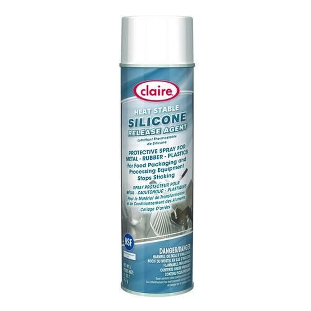 Claire Silicone Release Agent, 11 Ounce Aerosol Can -- 12 per case