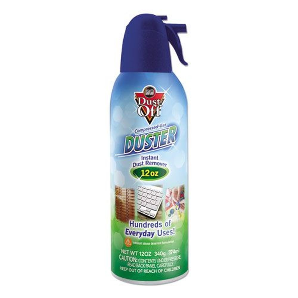 Dust-Off Disposable Compressed Air Duster, 12 Ounce Can