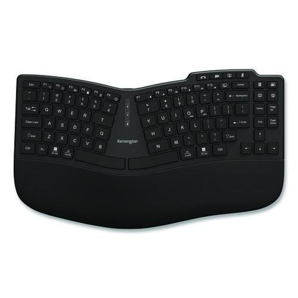 Kensington Black Pro Fit Ergo KB675 EQ TKL Rechargeable Keyboard
