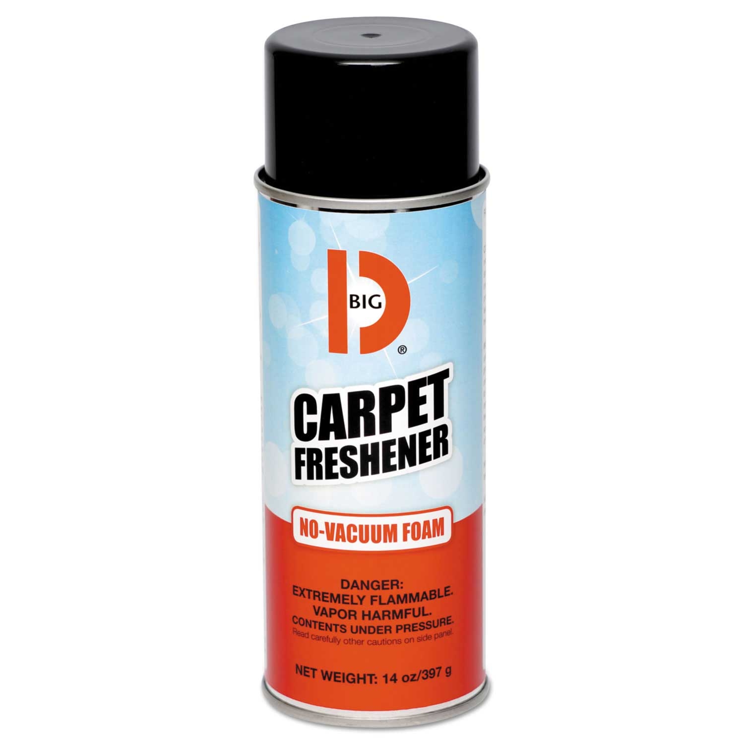 Big D Industries Fresh Scent No-Vacuum Carpet Freshener, 14 Ounce Aerosol -- 12 per case