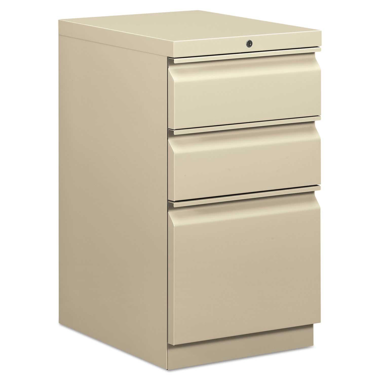 Hon Putty Mobile Box/Box/File Pedestal, 15 x 20 x 28 inch