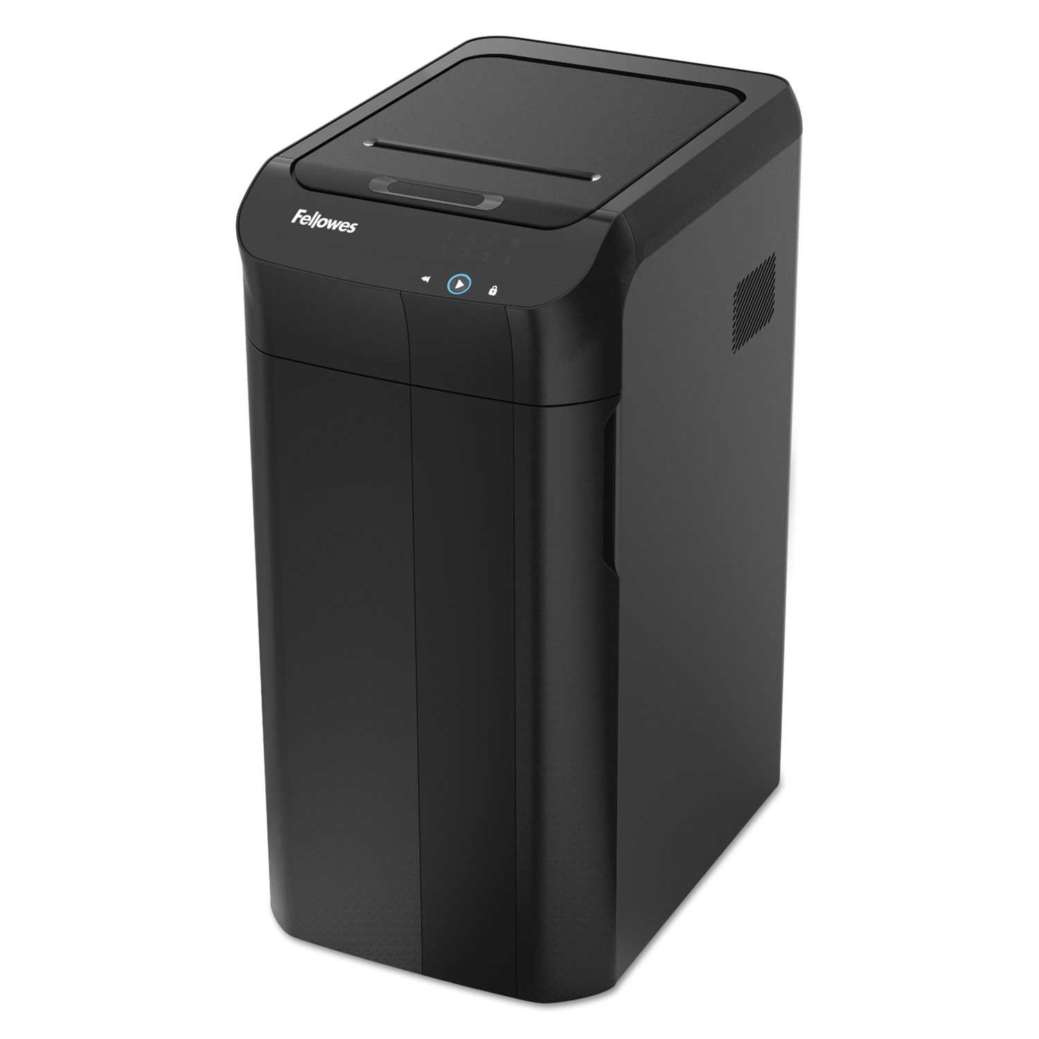 Fellowes AutoMax 550C Auto Feed Cross Cut Shredder, 17.38 x 22.75 x 35.06 inch