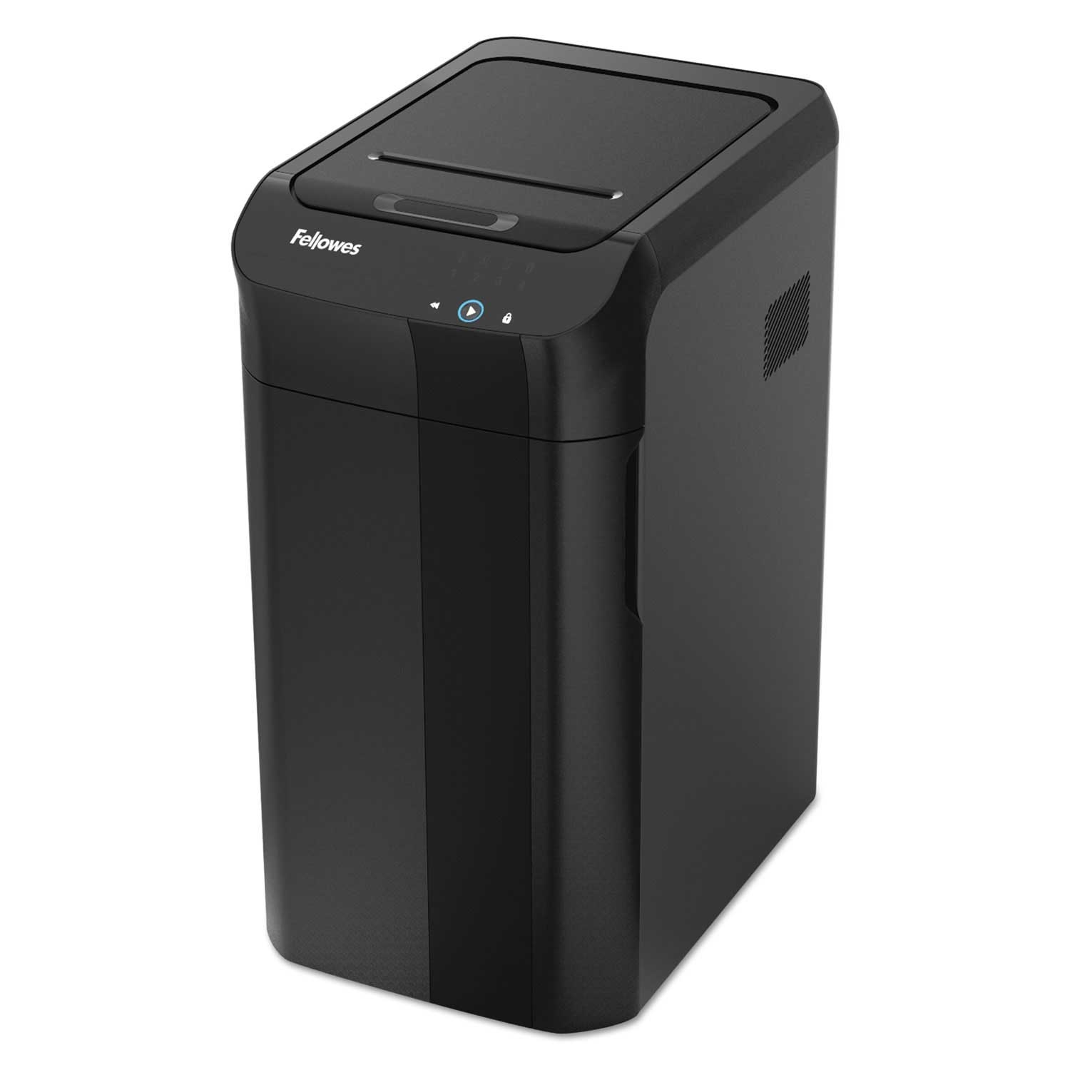 Fellowes AutoMax 350C Auto Feed Cross Cut Shredder, 15.38 x 22.75 x 	32.06 inch