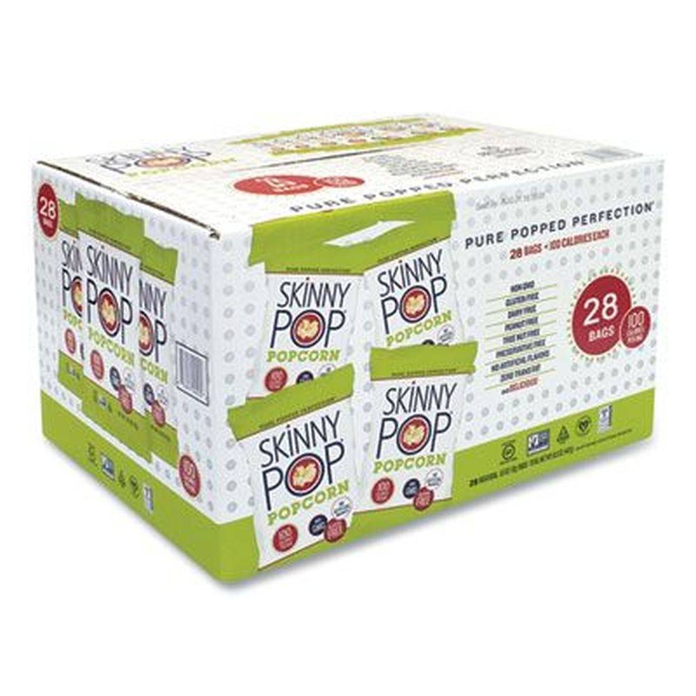 SkinnyPop Original Popcorn, 0.65 Ounce -- 24 per case