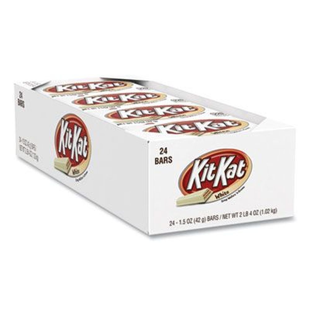 Kit Kat Wafer Bar with White Crème, 1.5 Ounce Bar -- 24 bars per box