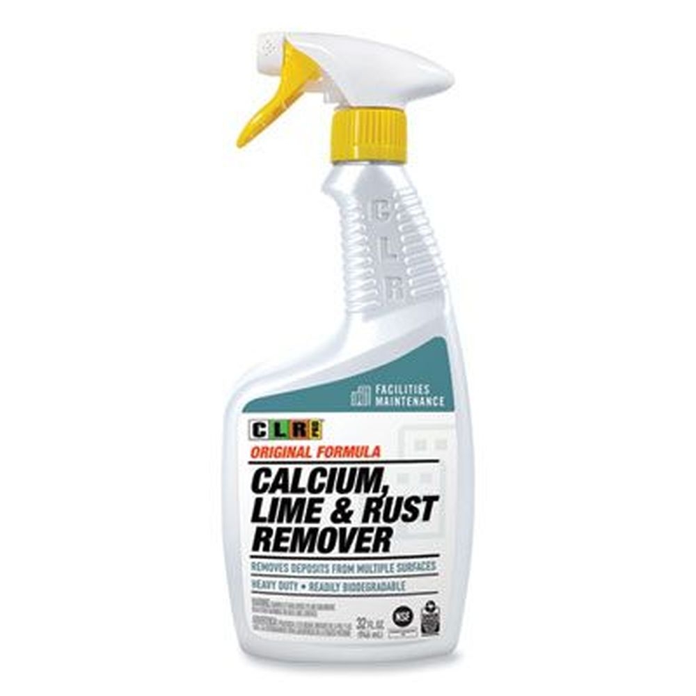 CLR PRO Calcium Lime and Rust Remover, 32 Ounce Spray Bottle -- 6 per case