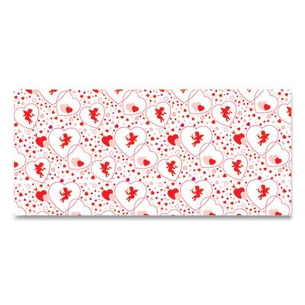 Pacon Cupids Hearts Corobuff Corrugated Paper Roll, 48 inch x 25 feet