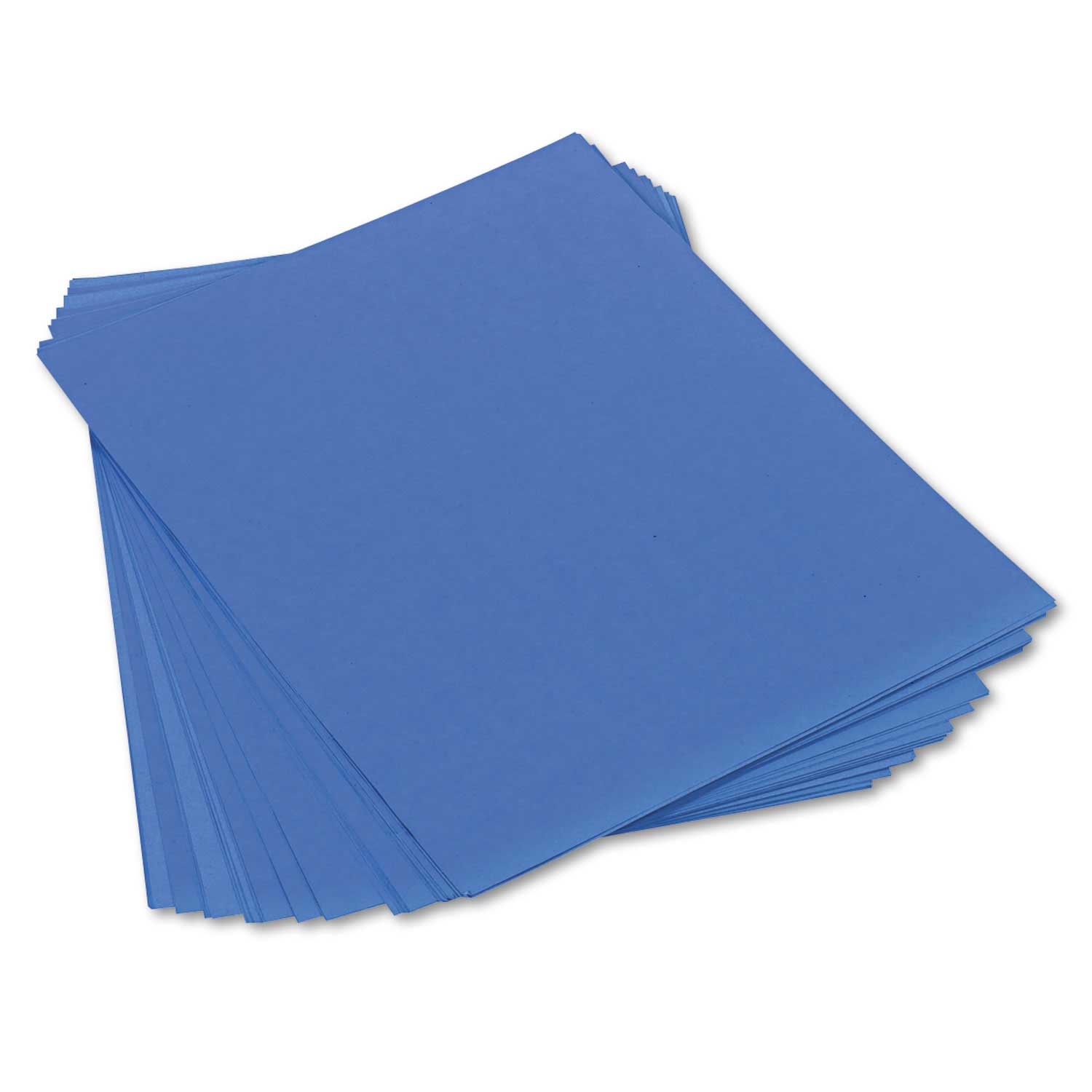 Pacon Blue Tru-Ray Construction Paper, 18 x 24 inch - 50 per pack -- 1 pack