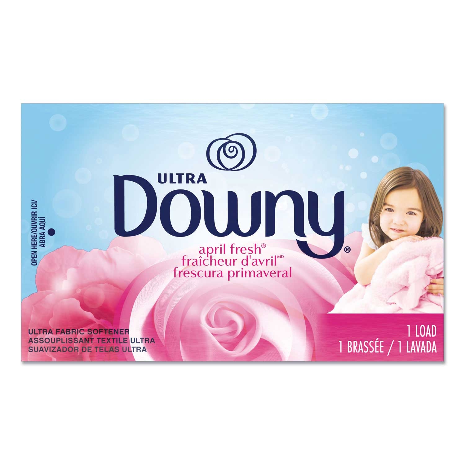 Downy April Fresh Coin Vend Liquid Fabric Softener -- 156 per case