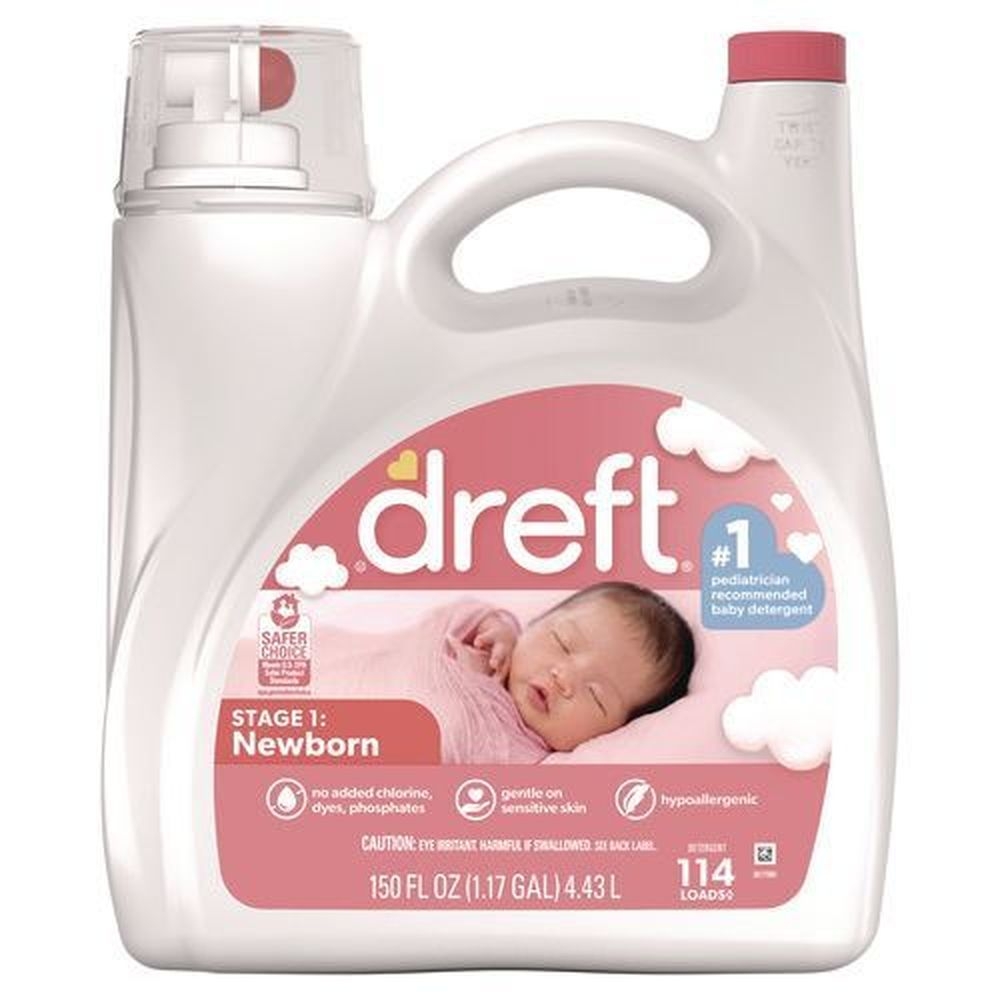 Dreft Baby Powder Scent Ultra Laundry Detergent, 150 Ounce -- 4 per case