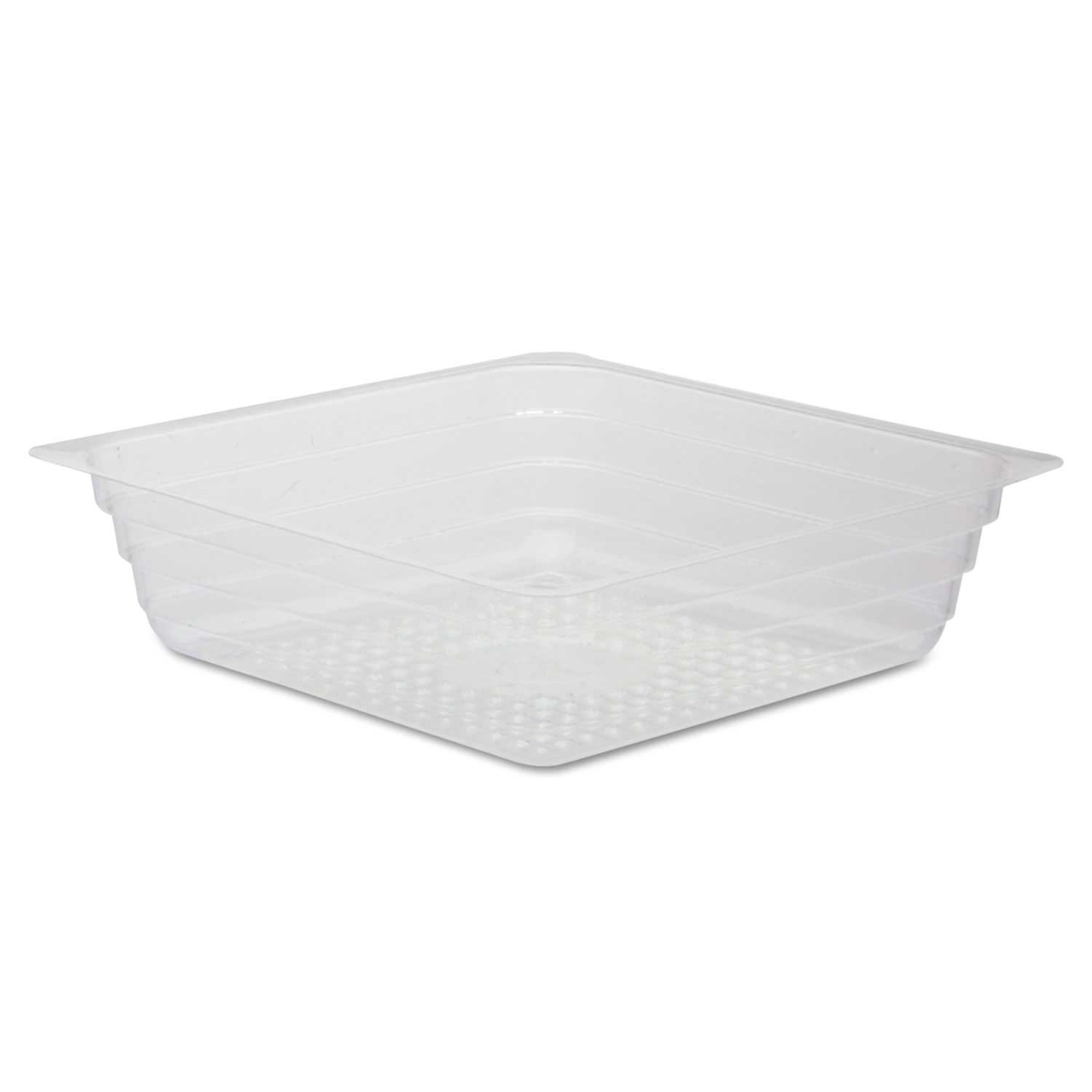 Reynolds Plastic Clear Shallow Reflections Portion Tray, 3-1/2 x 3-1/2 x 1 inch -- 2500 per case