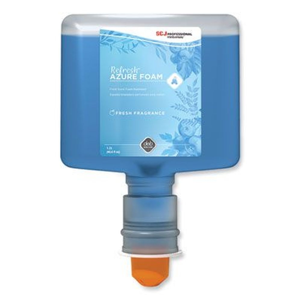 SC Johnson Professional Green Apple Scent Refresh Foaming Hand Soap, 1.2 Liter Refill -- 3 per case