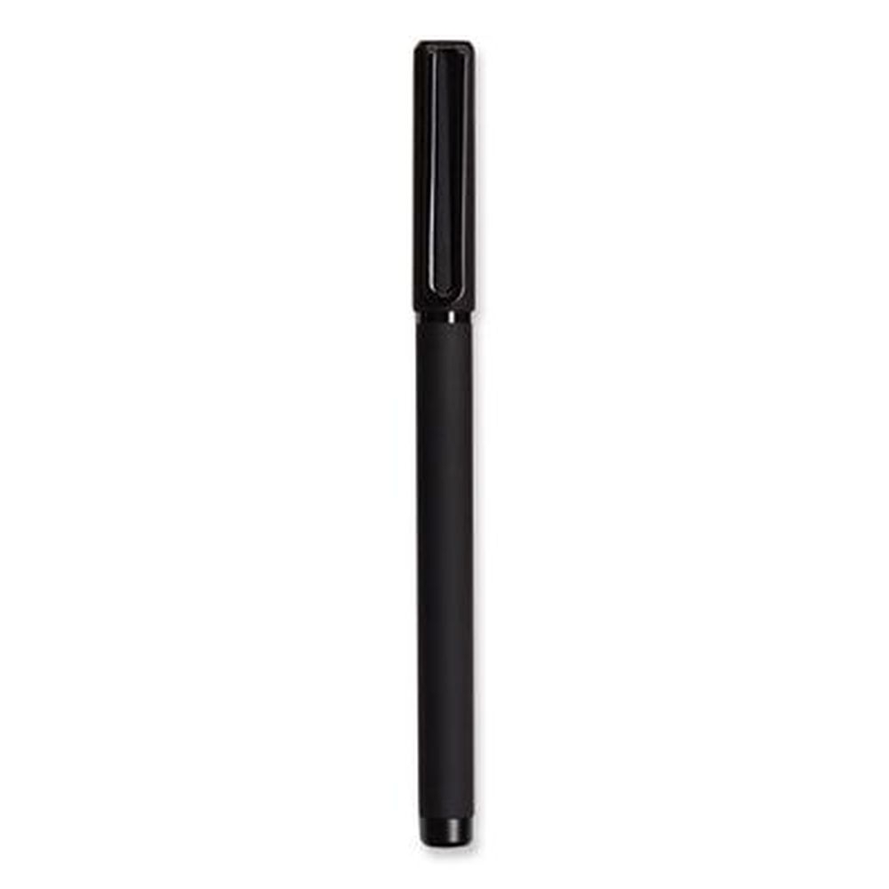 U Brands Fine 0.7 mm Black Ink and Black Barrel Catalina Porous Point Pen Stick -- 12 per pack