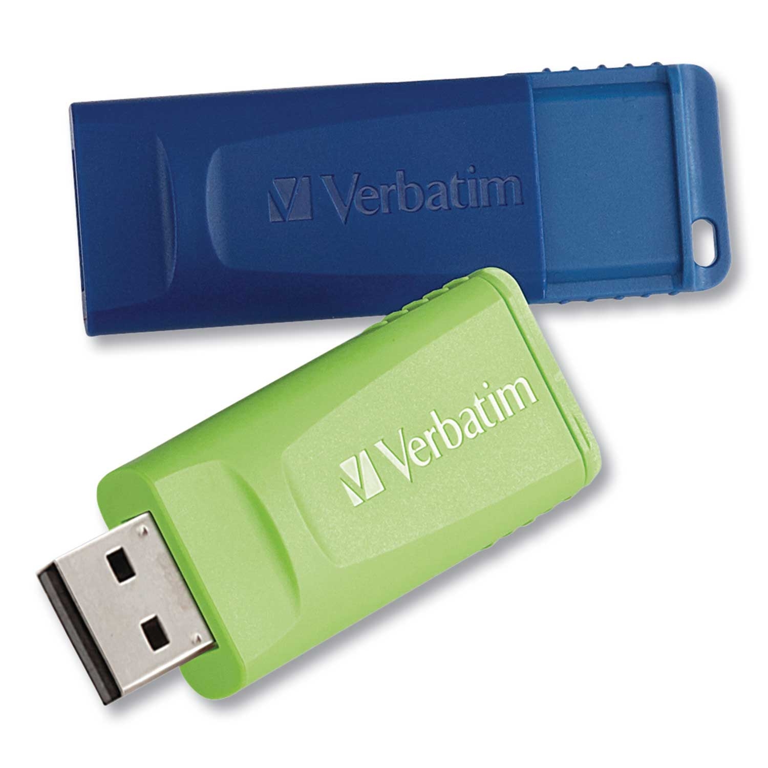 Verbatim Store N Go Assorted Colors USB Flash Drive, 64 GB Capacity - 2 per pack -- 1 pack