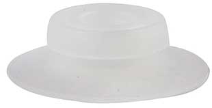 Tablecraft Replacement Silicone Valve for InvertaTop ValveTop Squeeze Bottle -- 12 per case