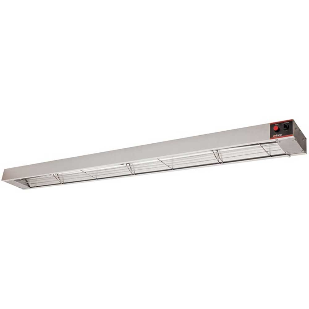 Winco 1750W Electric Strip Heater with Undermount Bracket, 72 inch.