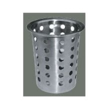 Winco Stainless Steel Flatware Cylinder, 4.5 inch Length.