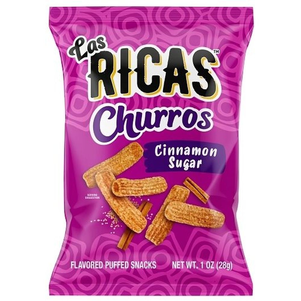 Cinnamon Sugar Churros Puffed Snacks 1 Ounce
