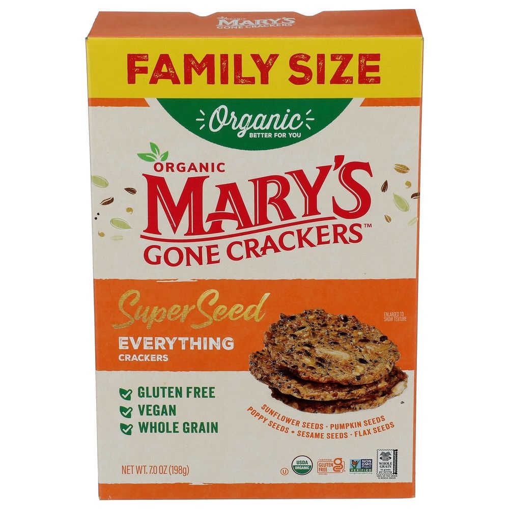 Organic Super Seed Everything Crackers