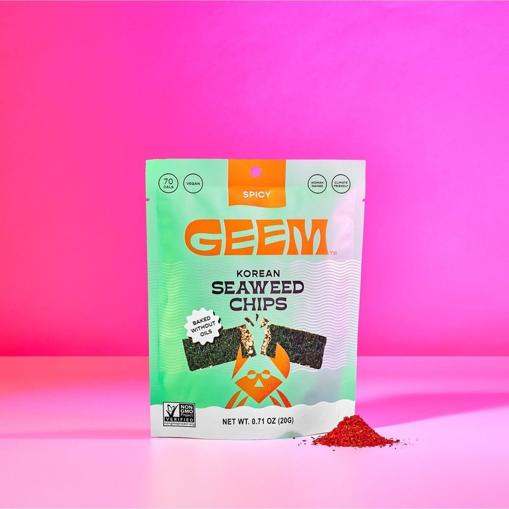 Korean Spicy Seaweed Chips